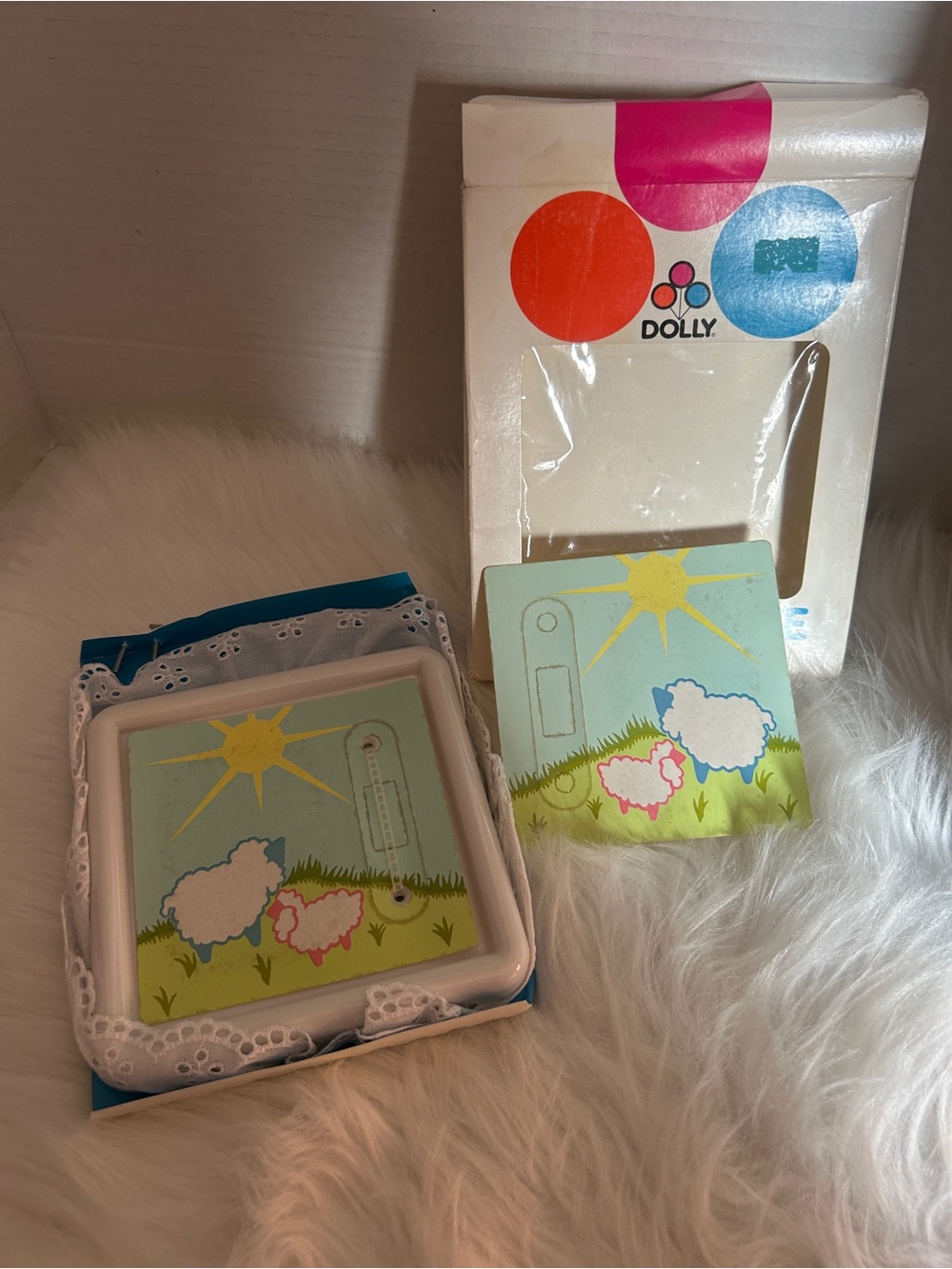 Dolly Brand Nursery Lightswitch cover